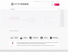 Tablet Screenshot of interchais.com